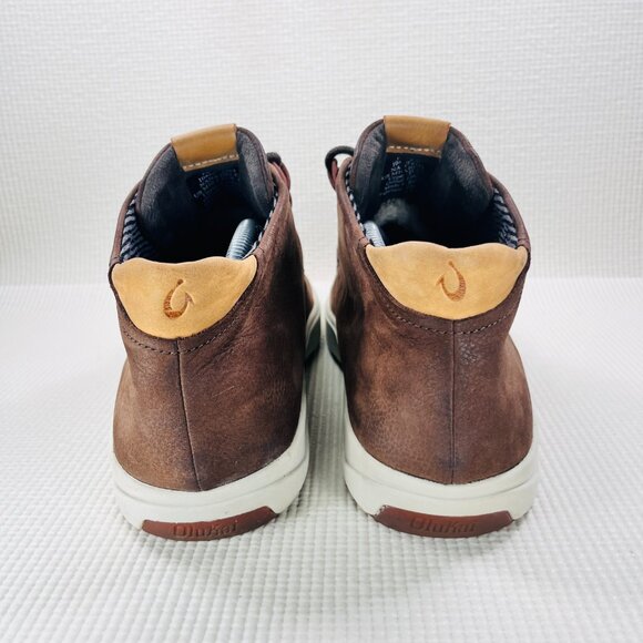 OluKai Nana Hele Chukka Bootie Shoe Suede Leather Waterproof Mens Size 10.5 - Picture 5 of 11